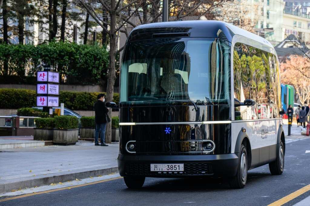 한국의 수도, 자율주행 버스 실험 시작