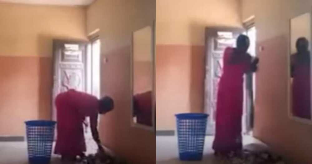 Woman caught on camera stealing from church