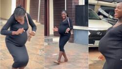"Her baby bump is so long": Pregnant woman in black gown shows off accurate dance moves, video goes viral