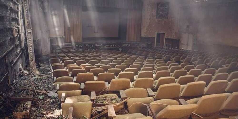 Reactions Trail Photo of Abandoned Theatre Reactions Trail Photo of Abandoned Theatre