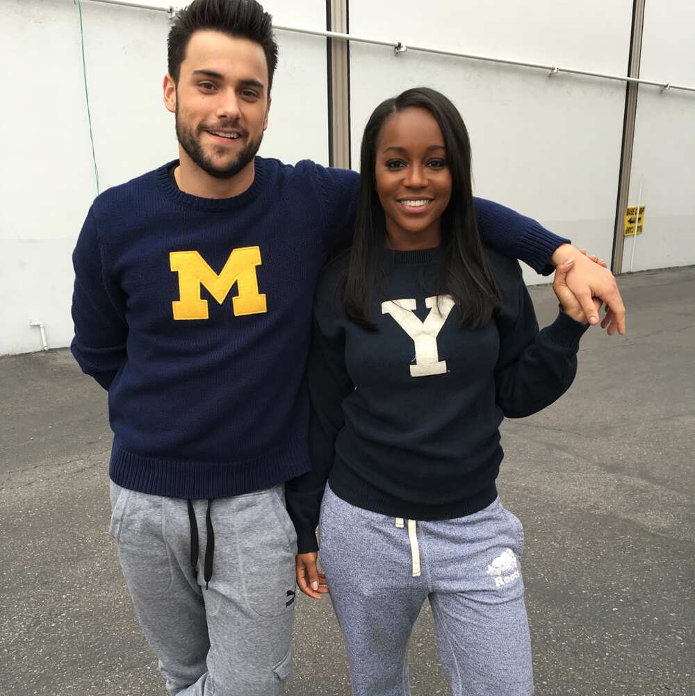 Jack Falahee and Aja Naomi King