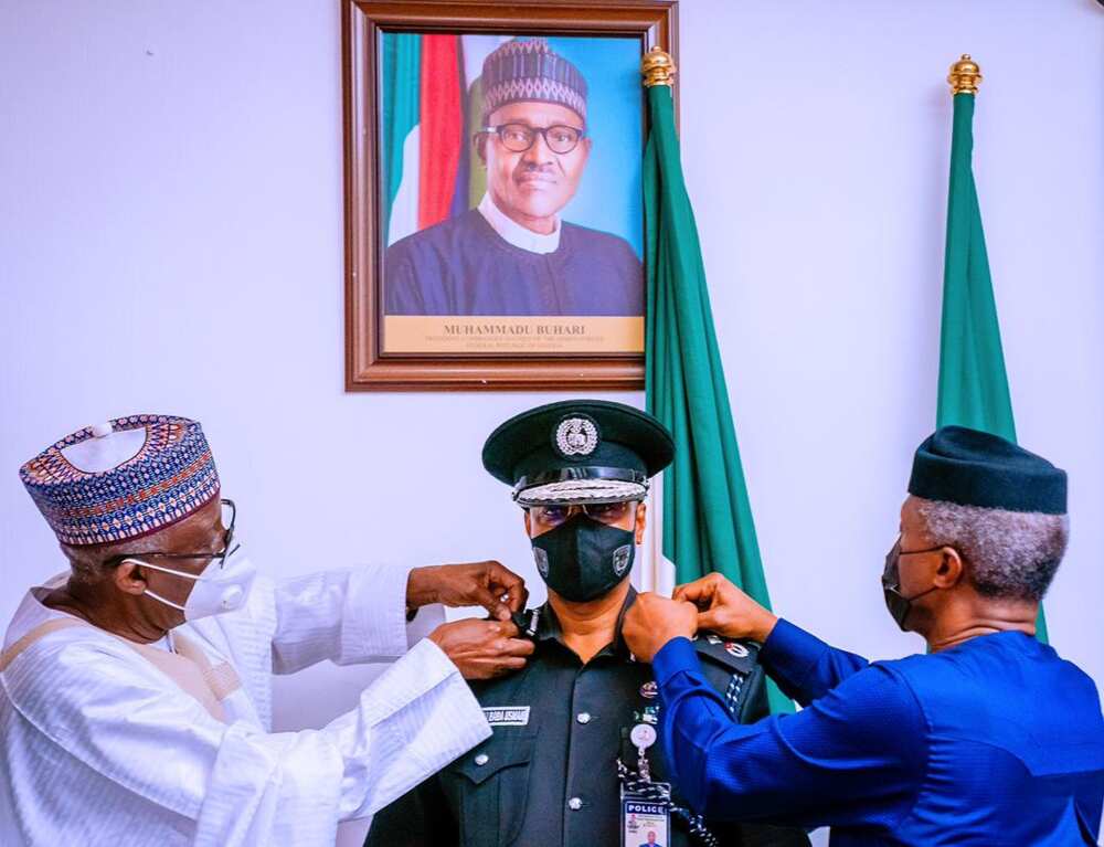 Buhari Reveals Main Reason why he Chose Usman Alkali Baba as new IGP