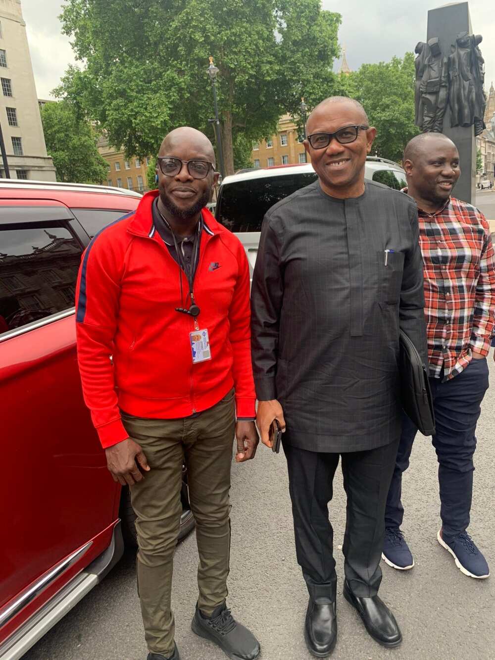 London-based Nigerian taxi driver, Anthony Erhunmwunse, Peter Obi, PDP presidential primary election