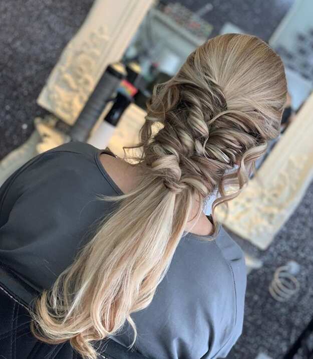 easy formal hairstyles for long hair