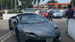 Lamborghini stolen in Switzerland found in Ghana with Nigerian plate number, photo emerges