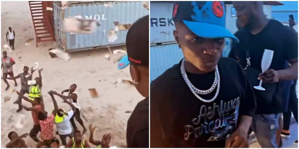 Wizkid finally visits Nigeria