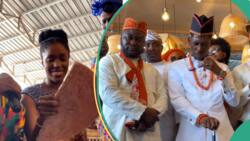 "So touching": Moses Bliss and groomsmen in tears as his father-in-law shares parting words with bride