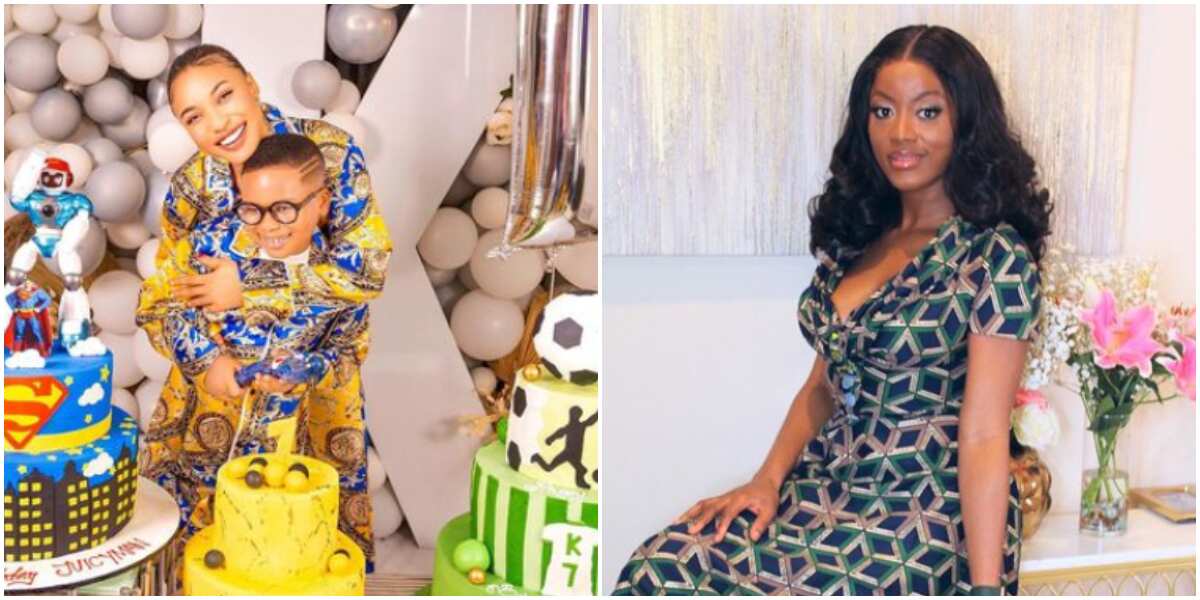 See how Tonto celebrates Churchill’s ex-wife Bimbo's birthday together with her son’s