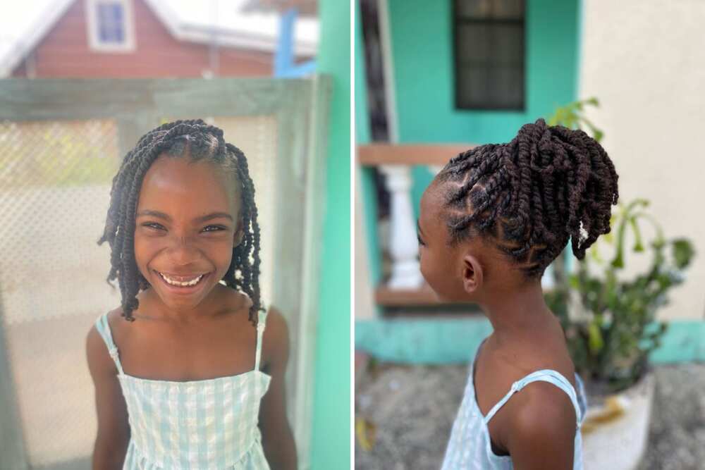Cute braids for kids