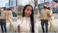 "Stop acting like a dog and treat others with respect too”: Paul PSquare’s babe sparks reactions online