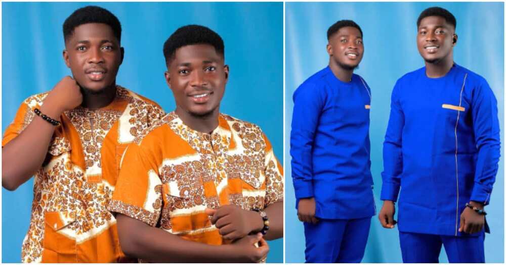 Ghanaian twin brothers celebrate their birthday