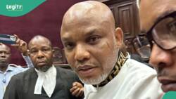 IPOB's Nnamdi Kanu gives reason for always wearing same cloth to court, video emerges, trends