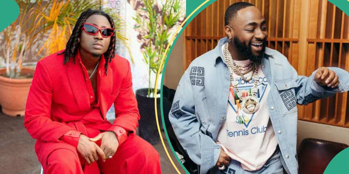 See what Davido's signee Logos Olori had to say about OBO using songwriters that has sparked online controversy