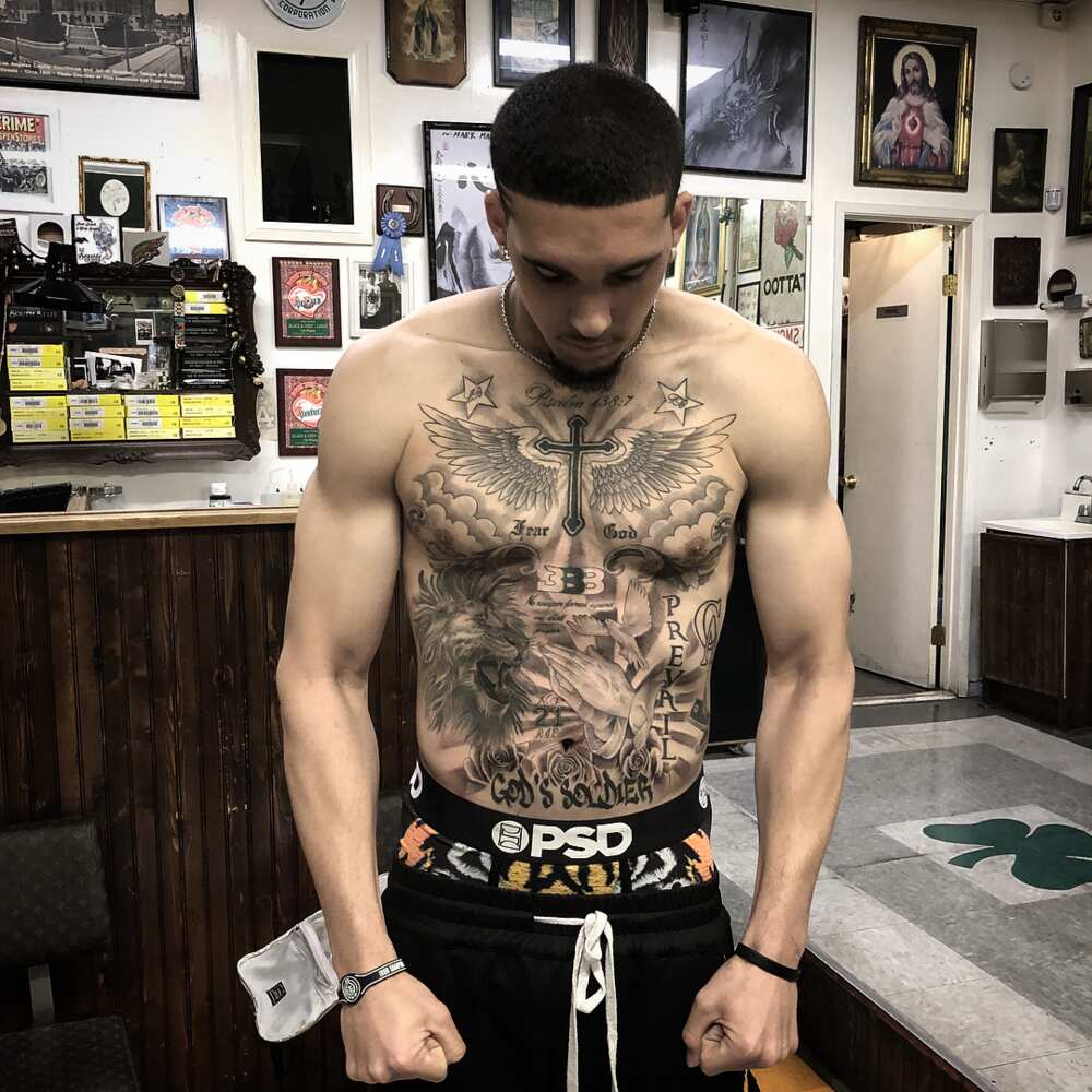 LiAngelo Ball tattoos