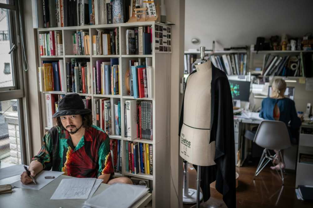 Paris remains a goal for emerging talent like Bunka graduate Takuya Morikawa, who spent eight years in Issey Miyake's studio before launching his label TAAKK