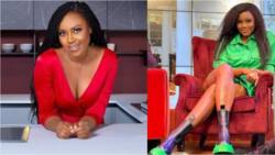 Yvonne Nelson drips in Bottega boots worth over N664k, fans say she's always on point