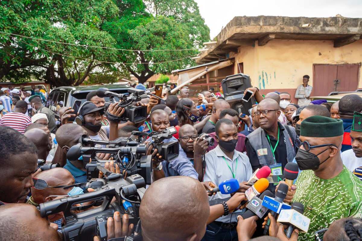 Ogun LG election: Governor Abiodun votes, shares photos from polling unit