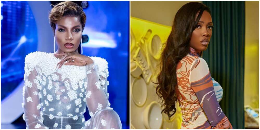 Seyi Shay dances to Tiwa Savage’s Koroba.