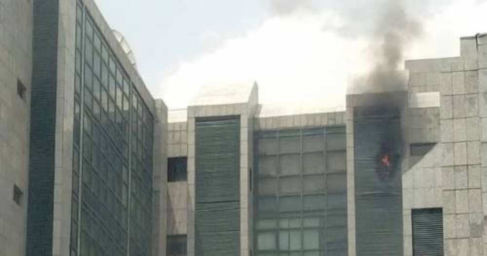 Fire guts Corporate Affairs Commission headquarters in Abuja