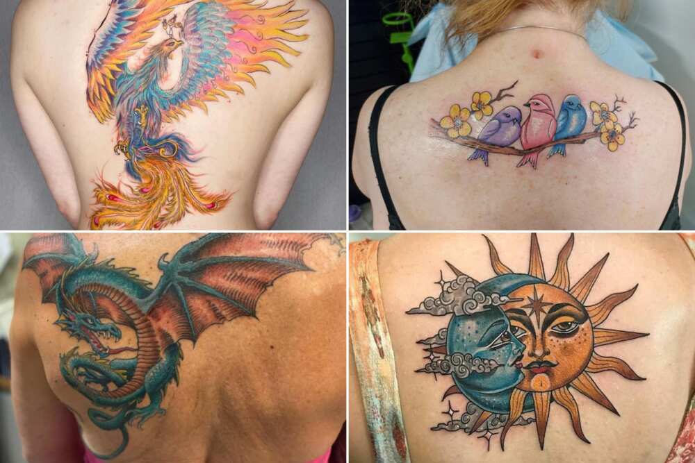 25 Coolest Back Tattoos for Women  Small back tattoos, Discreet tattoos,  Tattoos for women