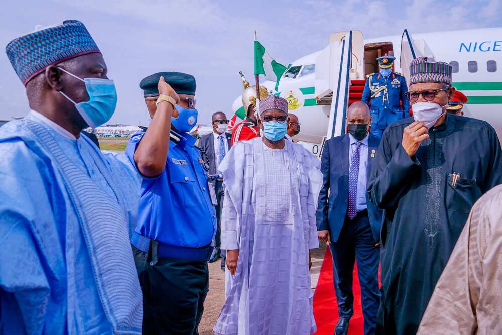 Breaking: President Buhari returns to Nigeria from France