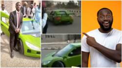 Who will sponsor him? Reactions as young Nigerian student 'builds' sports car for his final year project