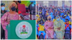 Dolapo in Maiduguri: Photos emerge as VP’s wife marks Osinbajo’s 65th birthday at North East children's centre