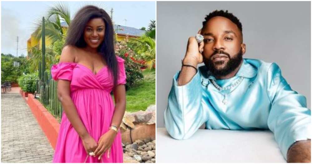 Ghanaian actress Yvonne Nelson and singer Iyanya