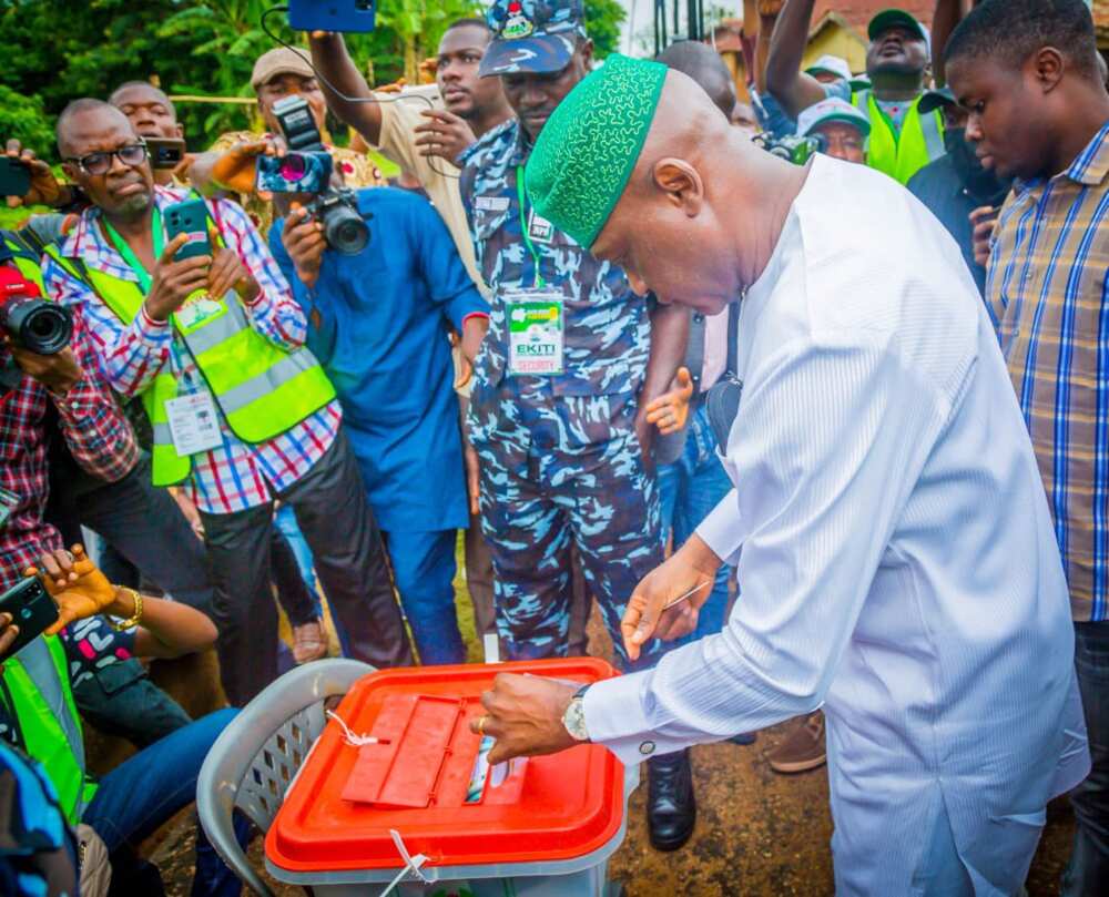 Biodun Oyebanji/Segun Oni/Ekiti Governorship Election 2022
