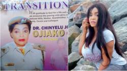 My mummy is going home soon - Cossy Ojiakor says as she shares 55-year-old mother's obituary
