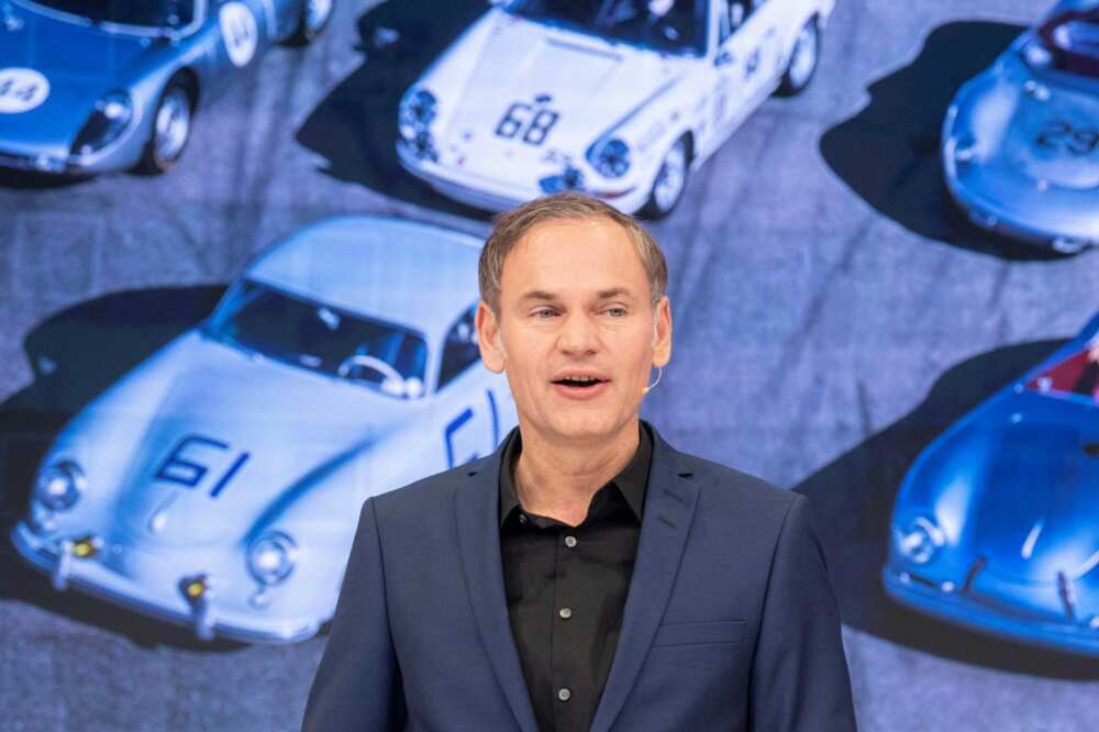 Oliver Blume previously headed up VW's sports car brand Porsche