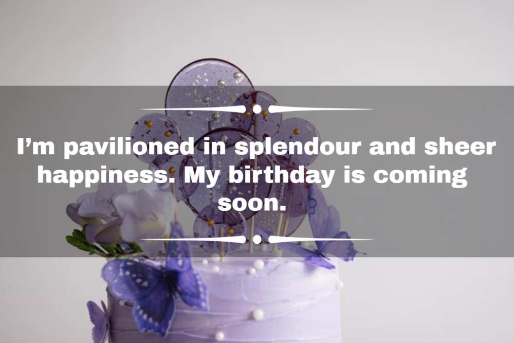 Birthday wishes to myself