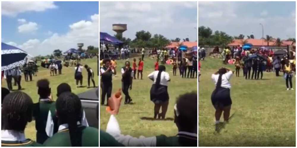 Plus-sized school girl thrills students with her dance skills, shows off sweet waist moves in cute video