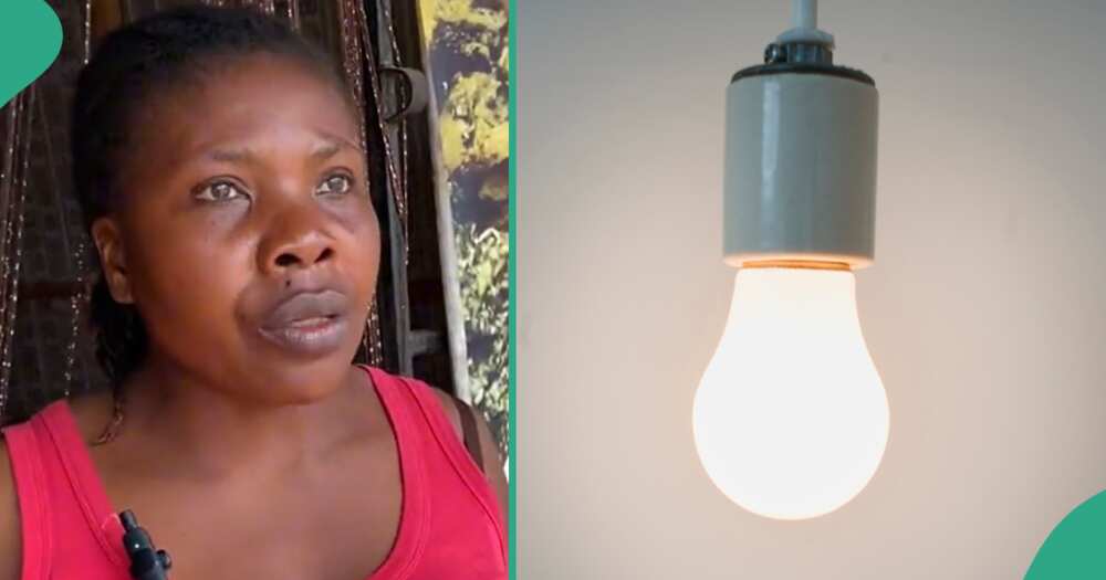 Lady laments high cost of electricity in Ikeja.