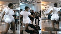 Gorgeous bride trends on Instagram with surprise energetic choreography during wedding reception