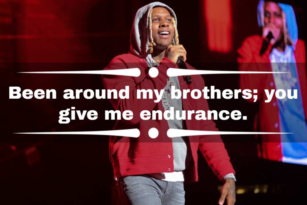 Lil Durk's quotes about brothers Lil Durk's quotes about brothers