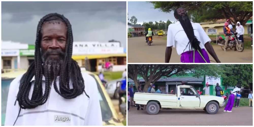 Ango Musungu/man with strongest hair Ango Musungu/man with strongest hair