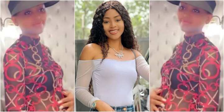 Baby bump or belly fat: Mixed reactions as Regina Daniels flaunts ...