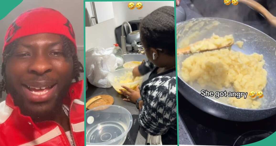 Man cries out after he asked his Igbo girlfriend to make semo for him, shares result