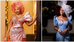 Wedding fashion: Rita Dominic, 5 others in jaw-dropping traditional looks perfect for intending brides
