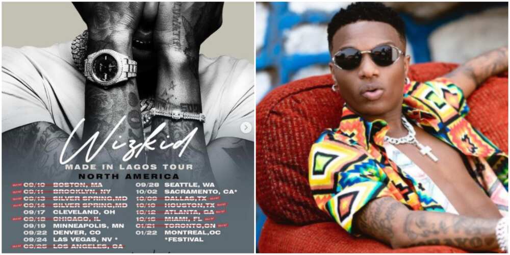 Wizkid set to go on Made In Lagos tour