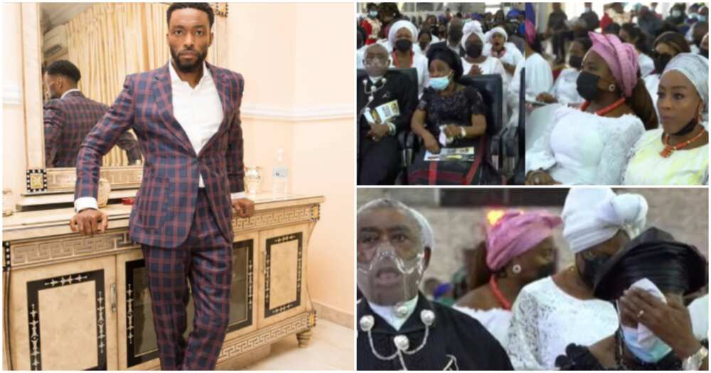 Parents, wife, other family members attend funeral mass of Nollywood actor Karibi Fubara