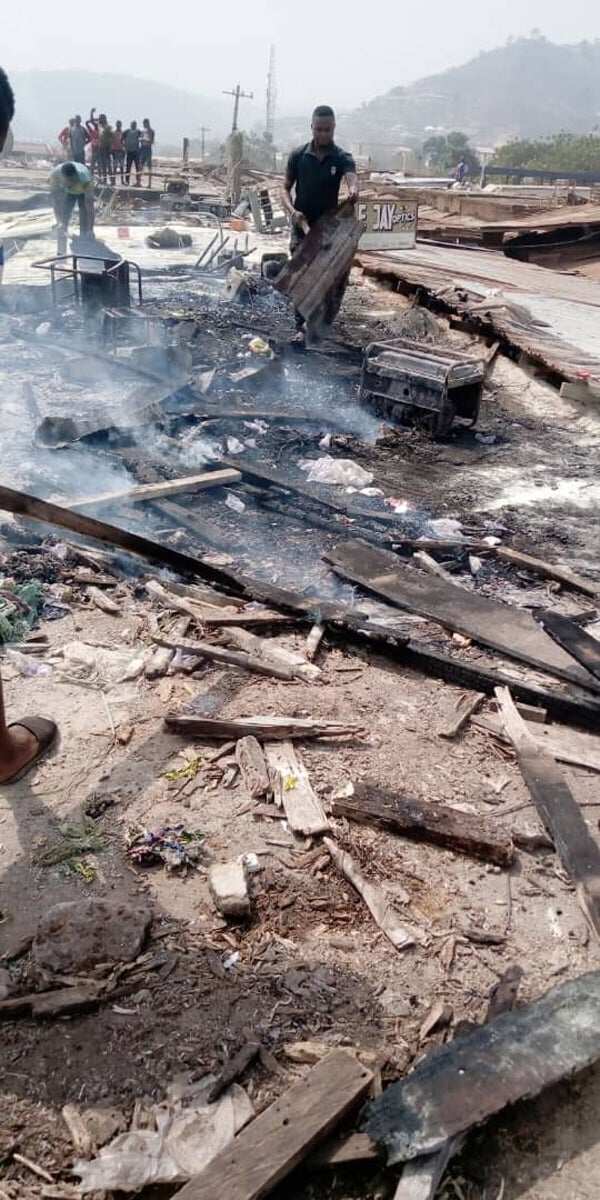 Ogbete market in Enugu gutted by fire