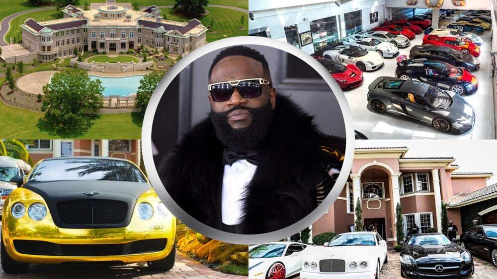 rick ross house and cars