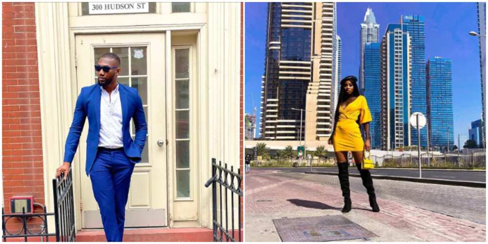 BBNaija's Modella and Deji BBNaija's Modella and Deji