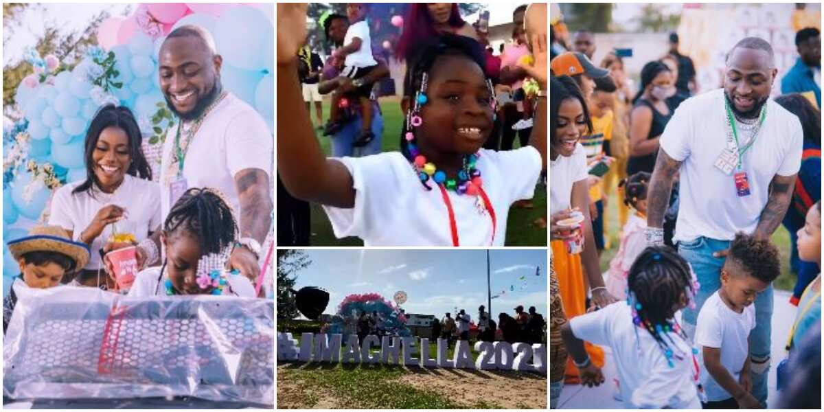 Imachella 2021: Davido's daughter shares official video from her star-studded birthday party, thanks attendees