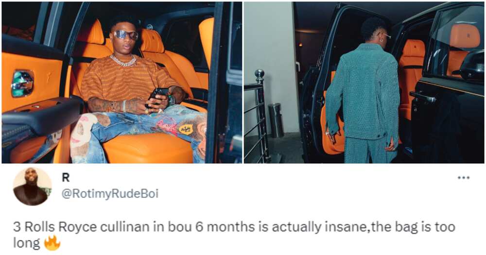 Wizkid, Wizkid's cars, Wizkid's Rolls Royce Wizkid, Wizkid's cars, Wizkid's Rolls Royce