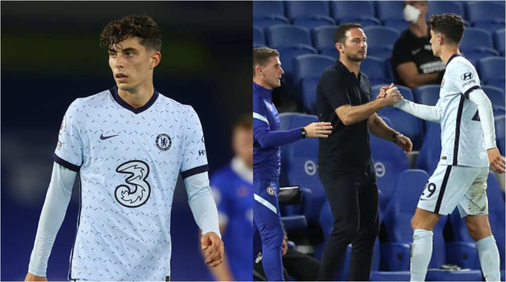 Kai Havertz: 'I'm very happy to score my first goal at Chelsea'
