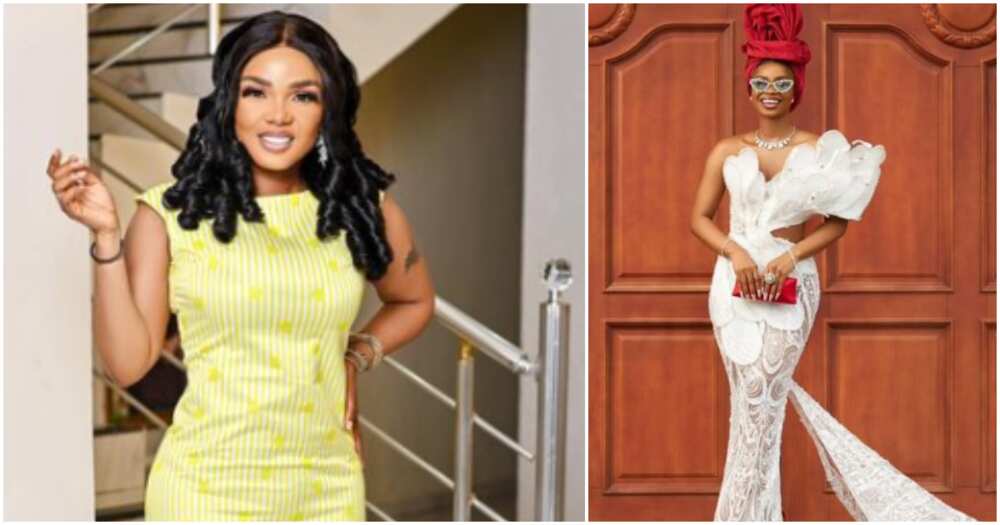 Actress Iyabo Ojo and her daughter Priscilla Actress Iyabo Ojo and her daughter Priscilla