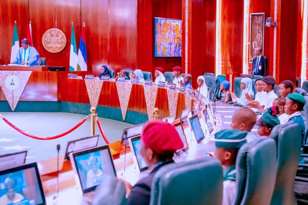 Shugaba Buhari ya ce bai taɓa tunanin zama shugaban kasa ba Shugaba Buhari ya ce bai taɓa tunanin zama shugaban kasa ba